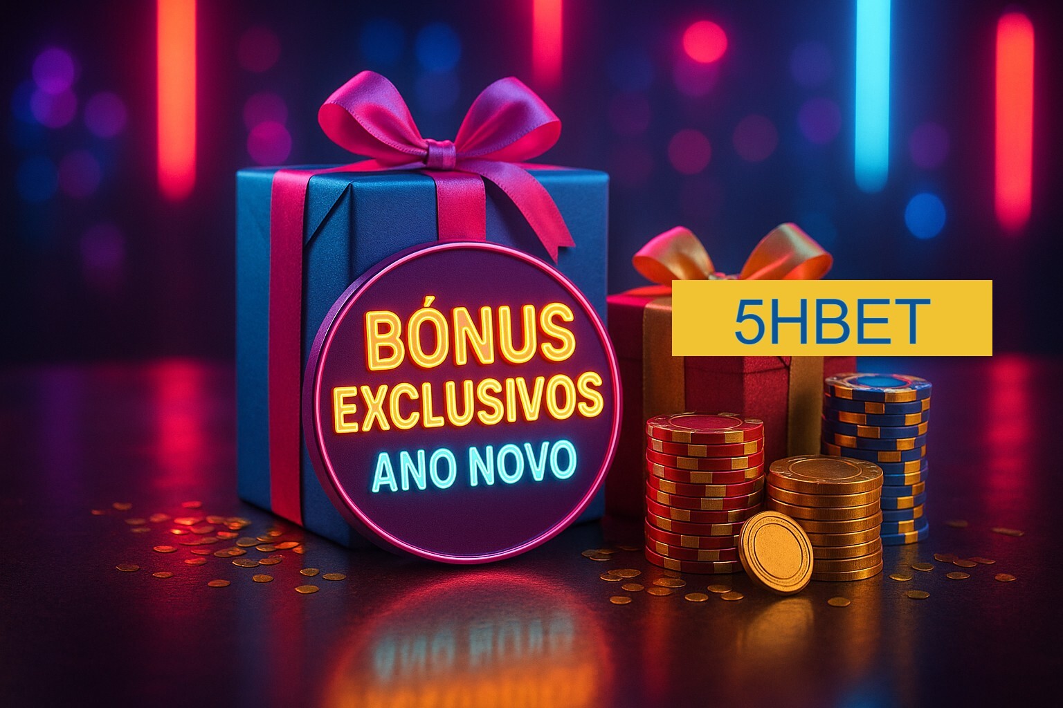 Promoções de Ano Novo no 5HBET